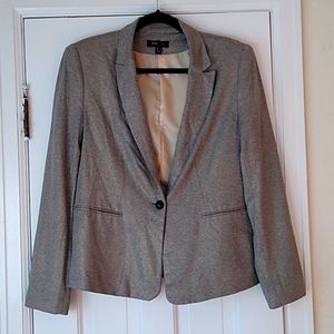 Mango Blazer Grey with Gold Shimmer Size M